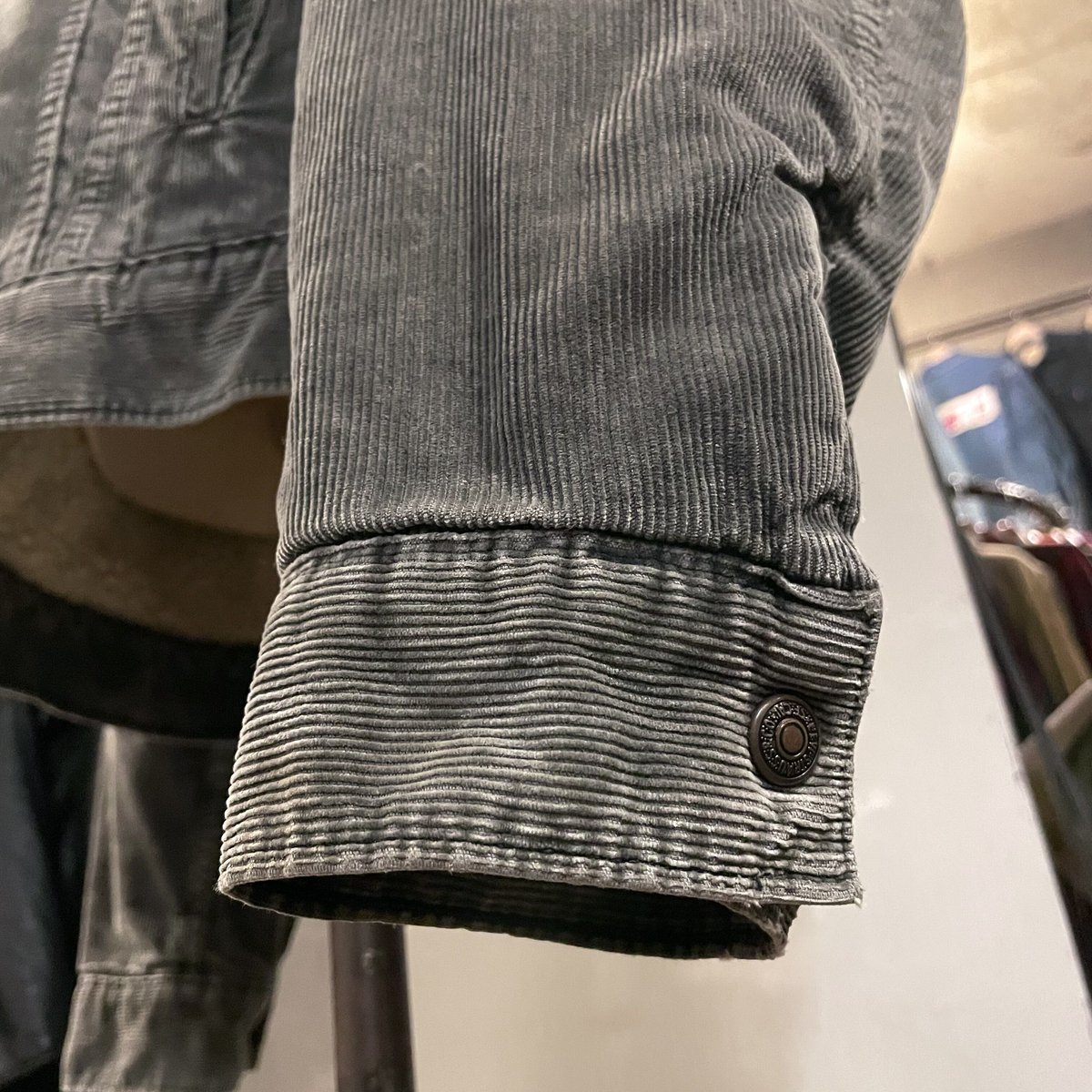 90s~ Levi's 71500-6958 コーデュロイ ボアジャケット ブラック 90s~ Levi's 71500-6958 コーデュロイ ボアジャケット ブラック