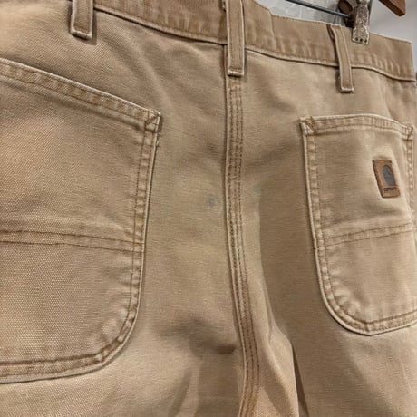 carhartt　ダック地　ペインターパンツ　カーハート　ブラウン　雰囲気系　34×31 ½　(S5441)