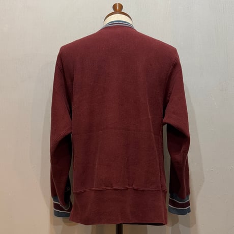 90s　Champion　リバースウィーブ　Reverse Weave　USA製　Size M　リブライン　刺繡タグ　チャンピオン　(S4960)