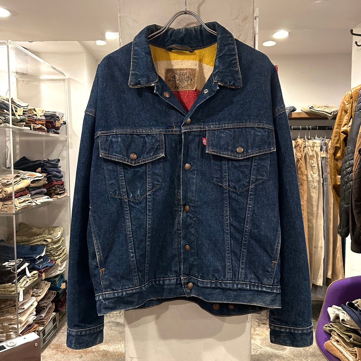 90s Levi's 70617 0291 デニムジャケット ブランケットライナー 