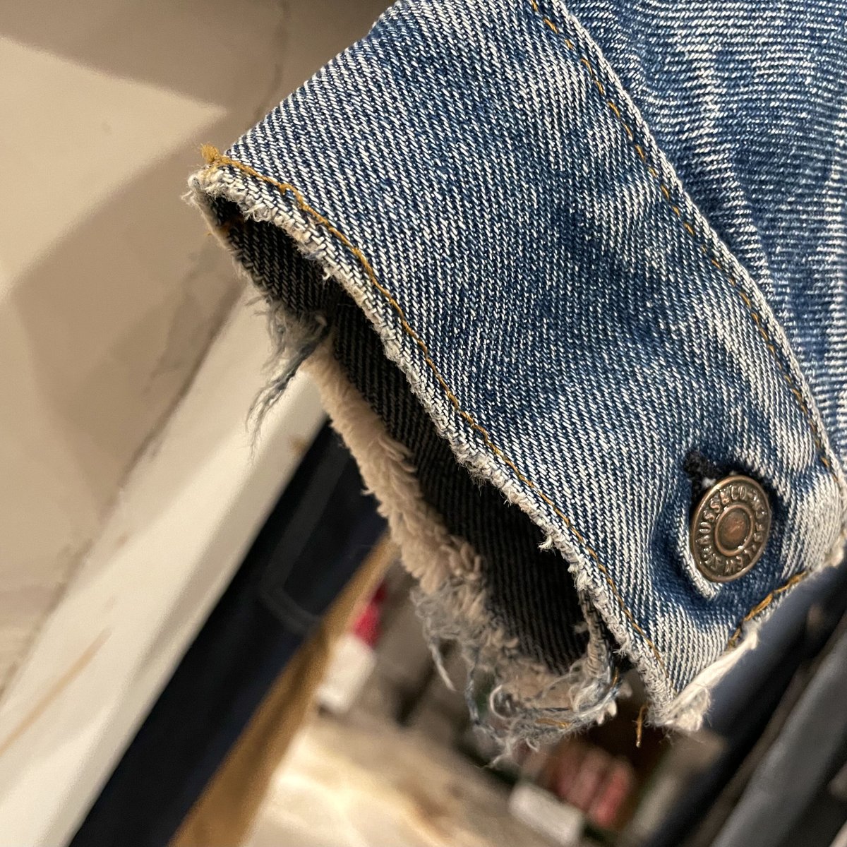 70s〜 Levi's 71205-0217 リーバイス デニムジャケット ロング丈 70s〜 Levi's 71205-0217 リーバイス デニムジャケット ロング丈
