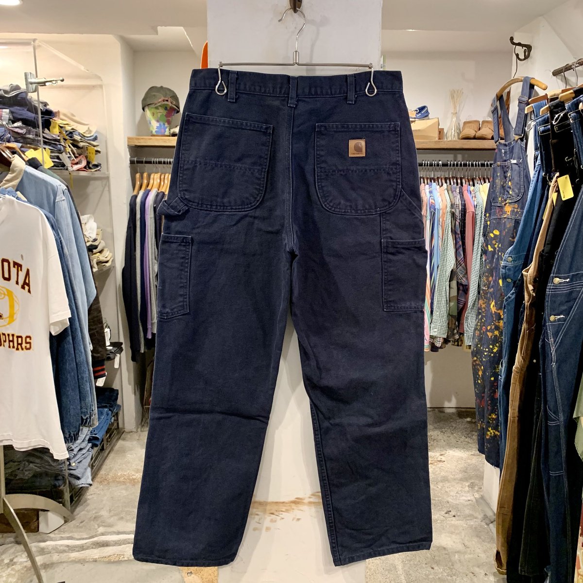 Carhartt ダック地 ペインターパンツ ミッドナイトカラー カーハート