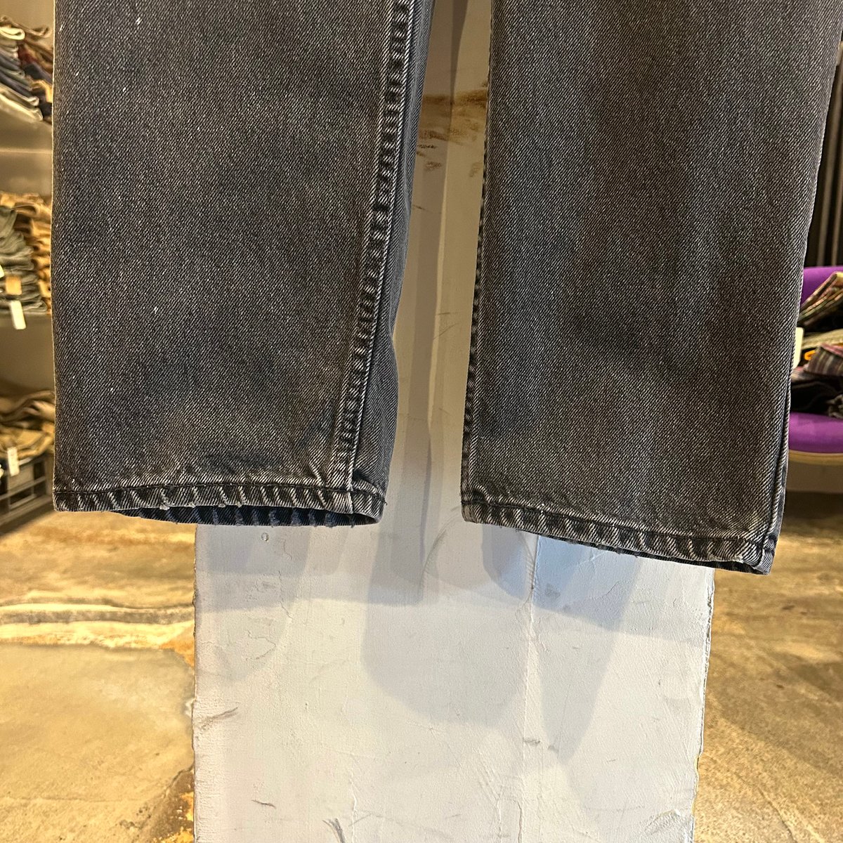 Levi's 40550 リーバイス ブラックデニムパンツ 37×31 USA製 (S4342