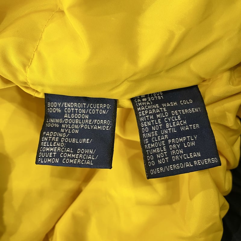 TOMMY HILFIGER 90s ダウンジャケット 紺 トミーヒルフィガー TOMMY HILFIGER 90s ダウンジャケット 紺 トミーヒルフィガー