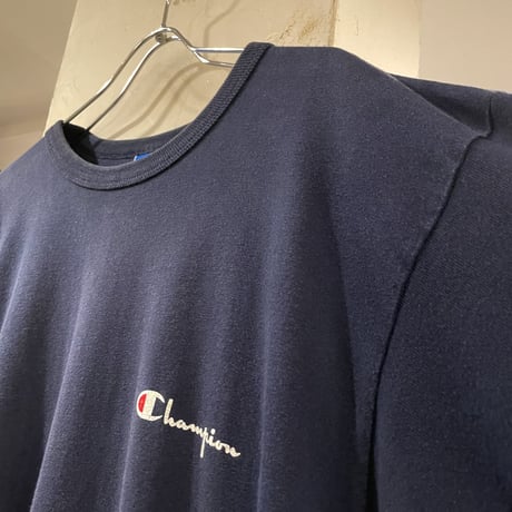 Champion　ショートスリーブTシャツ　紺色　チャンピオン　USA製　90s　チャンピオン　(S1271)