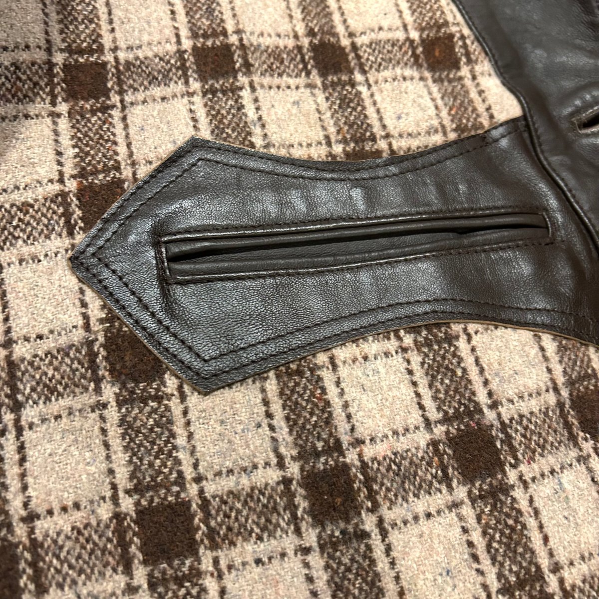 FRENCH VINTAGE コルビジェ レザージャケット ルコルビジェ フレンチ