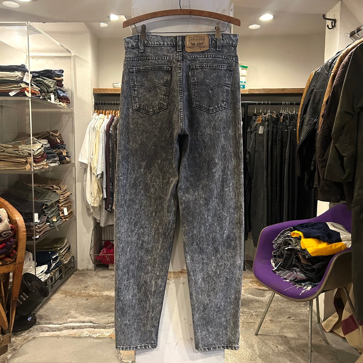 CANDYTOWNさん専用　Levi's 40550-4157 ブラック 90s Levi's 40550 4158 リーバイス 先染め ブラックデニムパンツ