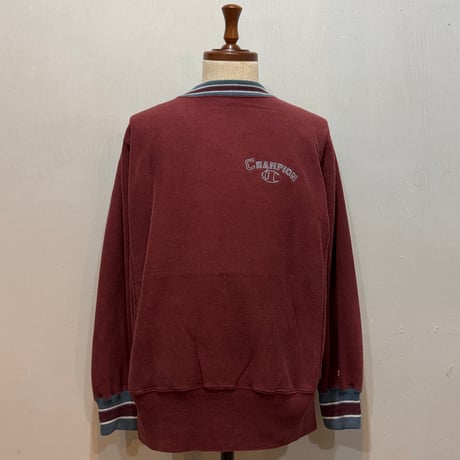 90s　Champion　リバースウィーブ　Reverse Weave　USA製　Size M　リブライン　刺繡タグ　チャンピオン　(S4960)