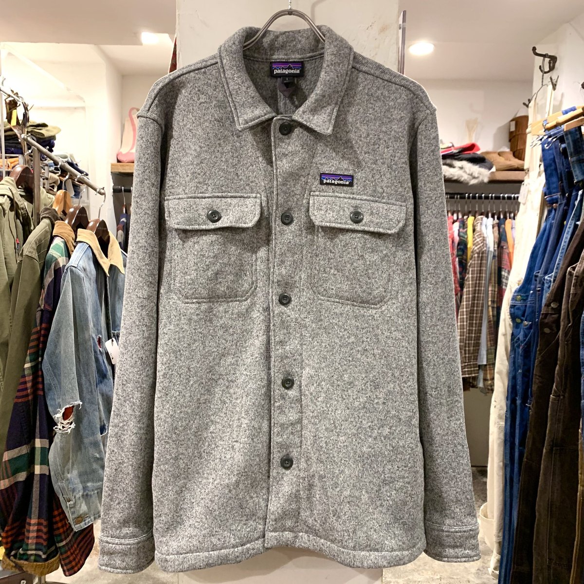 patagonia - パタゴニア 19AW ベター セーター ジャケット フリース ボア M グレー 楽天市場】パタゴニア メンズ ベターセーター ジャケット