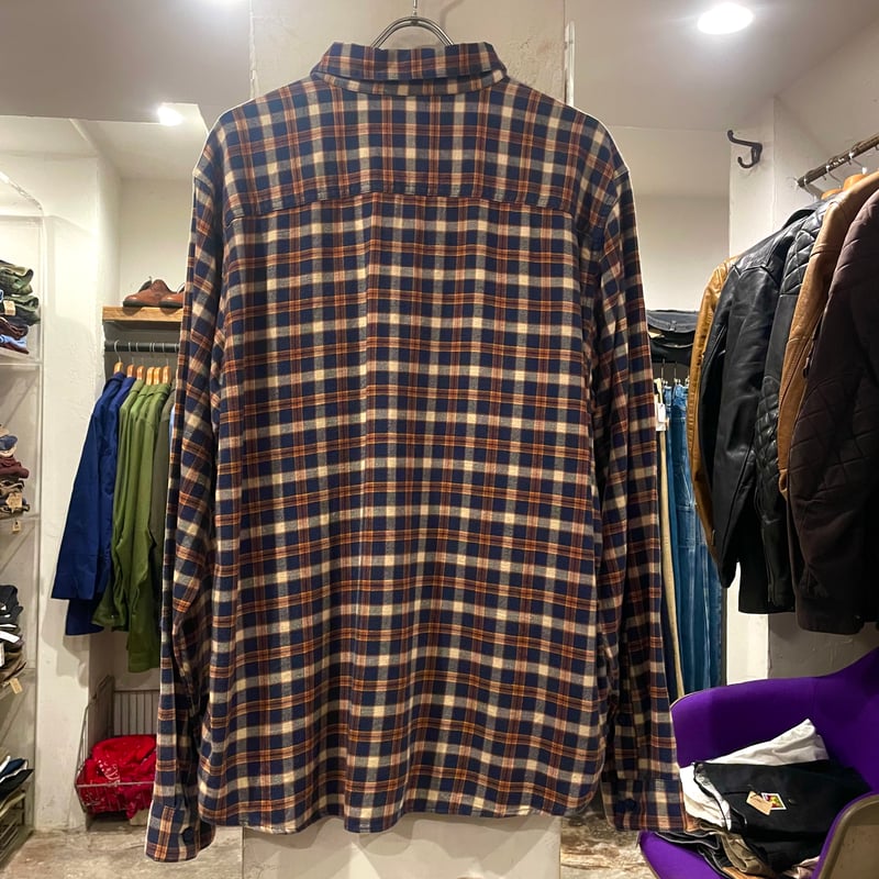 patagonia フィヨルド フランネル シャツ Size L パタゴニア コットン