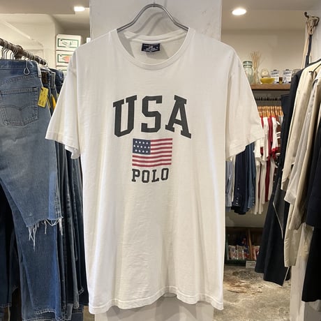 POLO SPORT　ショートスリーブTシャツ　ポロスポーツ　USA製　90s　(S1002)