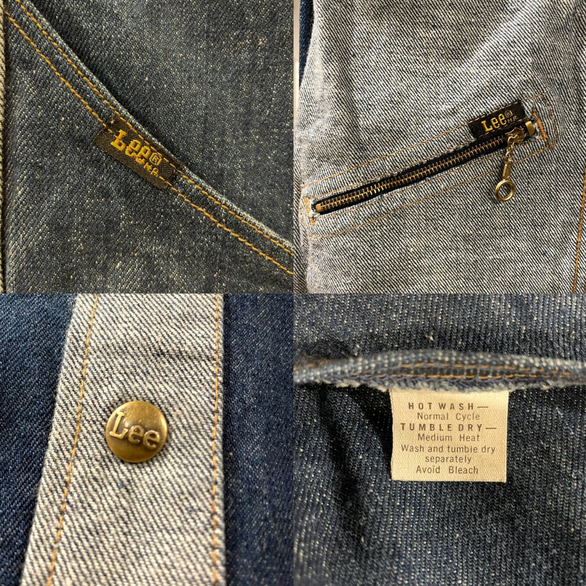 Lee 70s ワンウォッシュ リバーシブルデニムジャケット リー