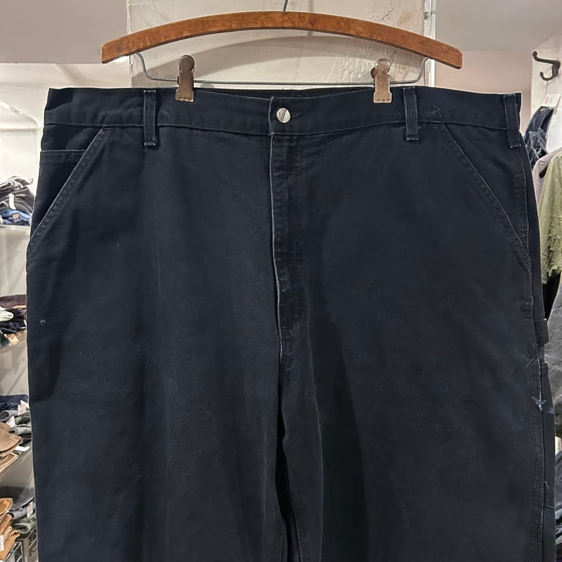 carhartt カーハートブラックダック地 ペインターパンツ Carhartt カーハート メンズ ダブルニー ダック ペインター