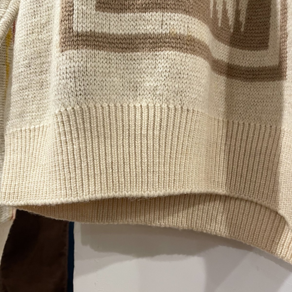 PENDLETON 70s チーフジョセフ柄 ウールニット ペンドルトン (S0497) |