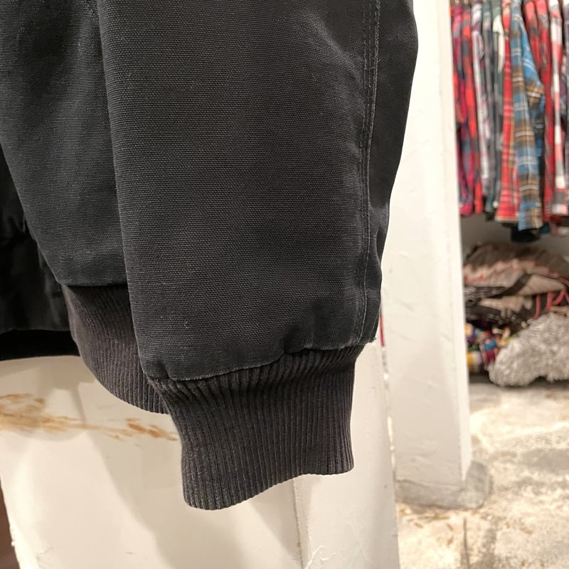 carhartt アクティブジャケット XL 黒 ダック地 ワークジャケット