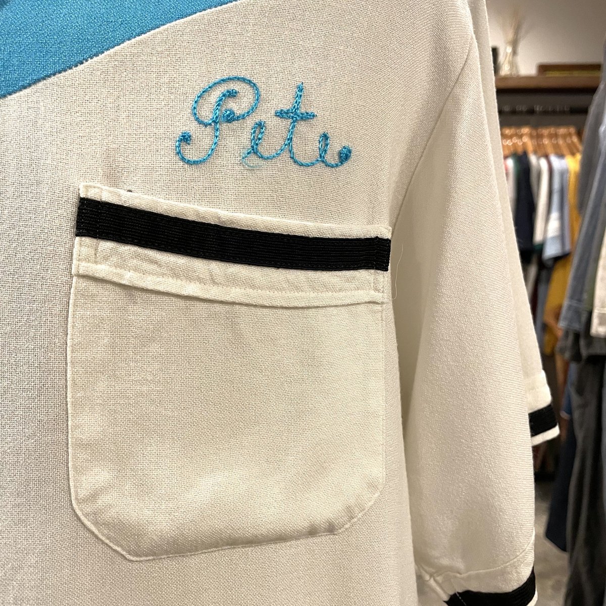 50s Service Bowling Shirt Vintage Bowling Shirt