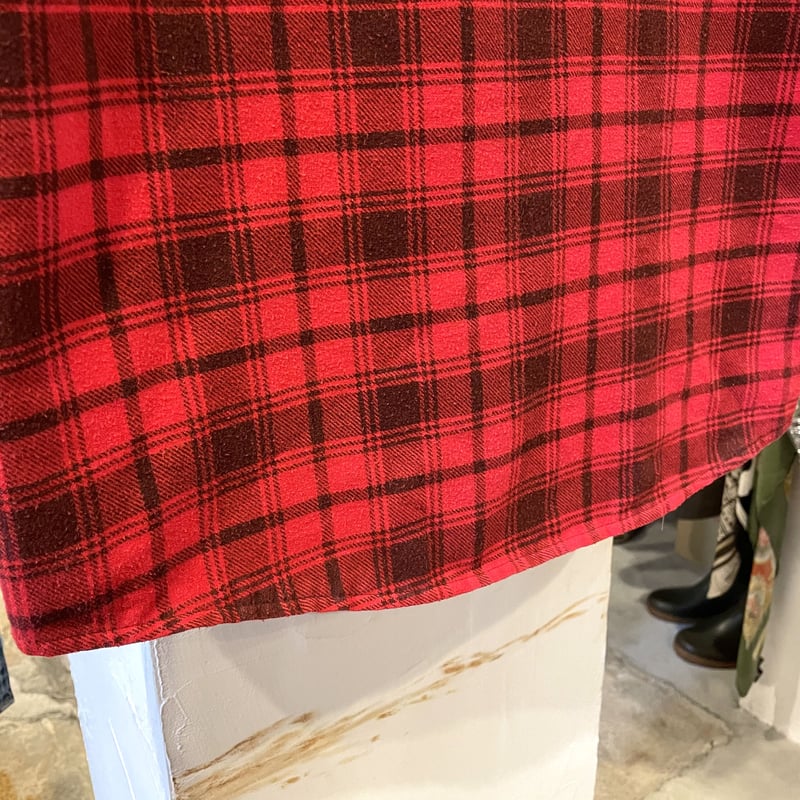SEARS 70s- キルティングライナー ネルシャツ シャツジャケット