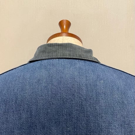70s　Sears　VINTAGE DENIM COVER ALL　USA製　Size L　デニム カバーオール　シアーズ　(S5758)