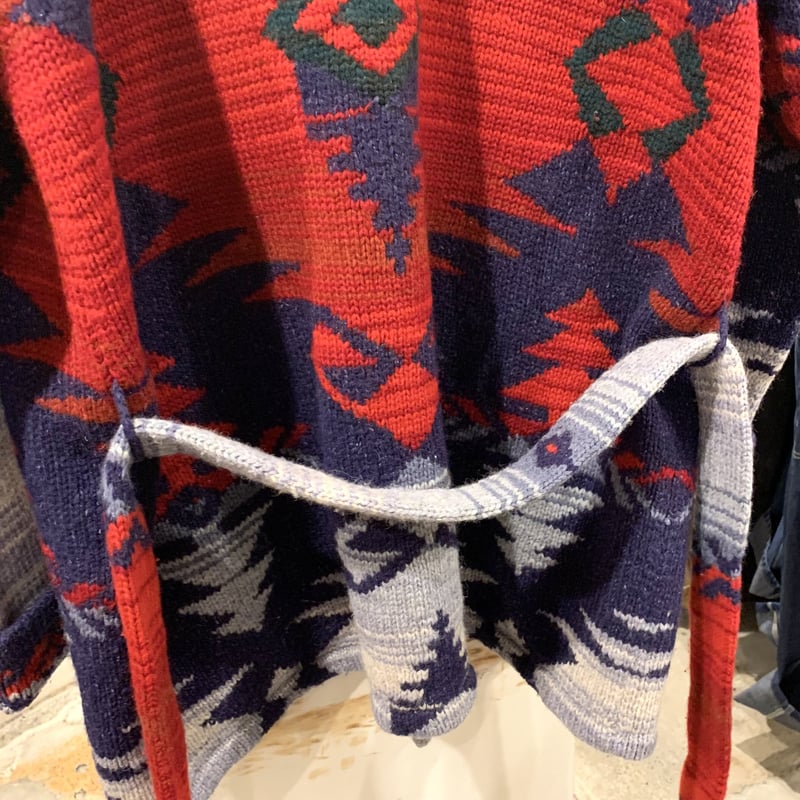 RATS ラッツ インディアンローブ ネイティブ柄 ガウン 日本製 L