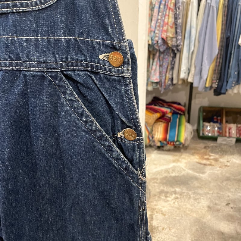 Lee オーバーオール Jelt Denim ユニオンチケット USA製 70s