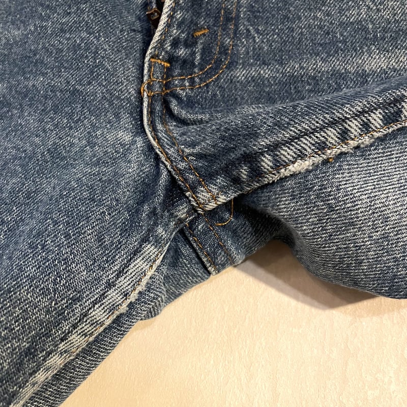 80s Levi's 505-0217 リーバイス デニムパンツ 黒カン ボタン裏 80s Levi's 505-0217 リーバイス デニムパンツ 黒カン ボタン裏