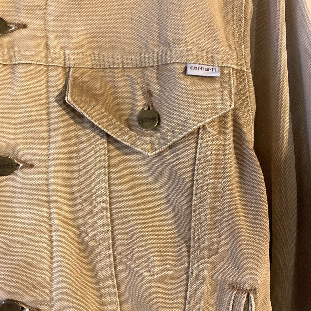 80s Carhartt ダック地 トラッカージャケット 70506タイプ 