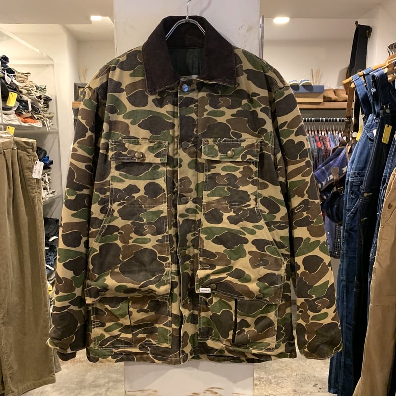 80s Carhartt ハンティングジャケット カーハート ダックハンターカモ 