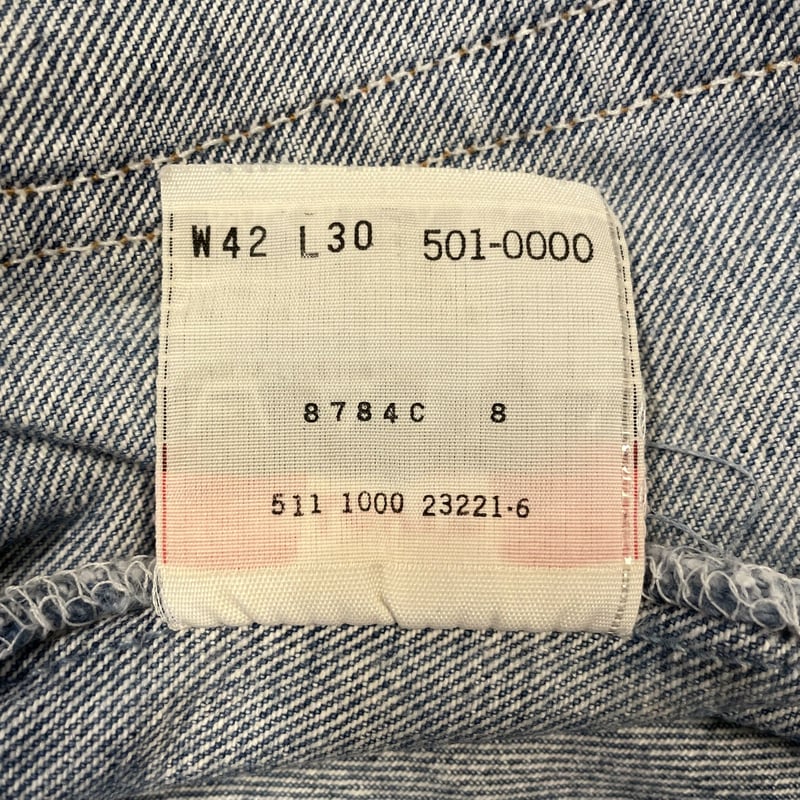00s Levi's 501 リーバイス デニムパンツ 40×28 USA製 ボタン裏 00s Levi's 501 リーバイス デニムパンツ 40×28 USA製 ボタン裏