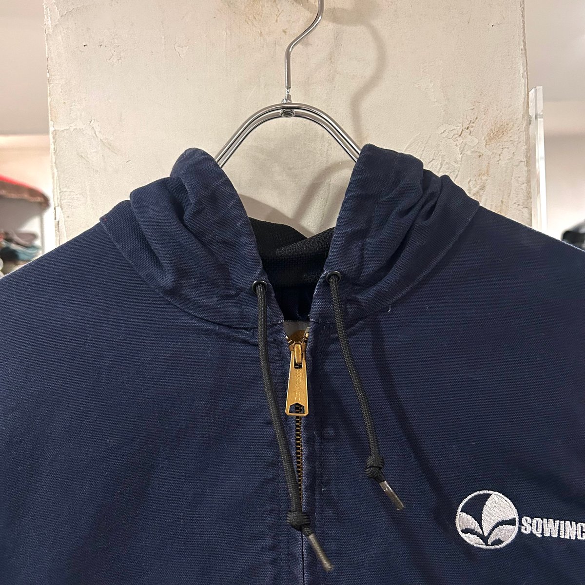 carhartt ダック地 アクティブジャケット カーハート ネイビー