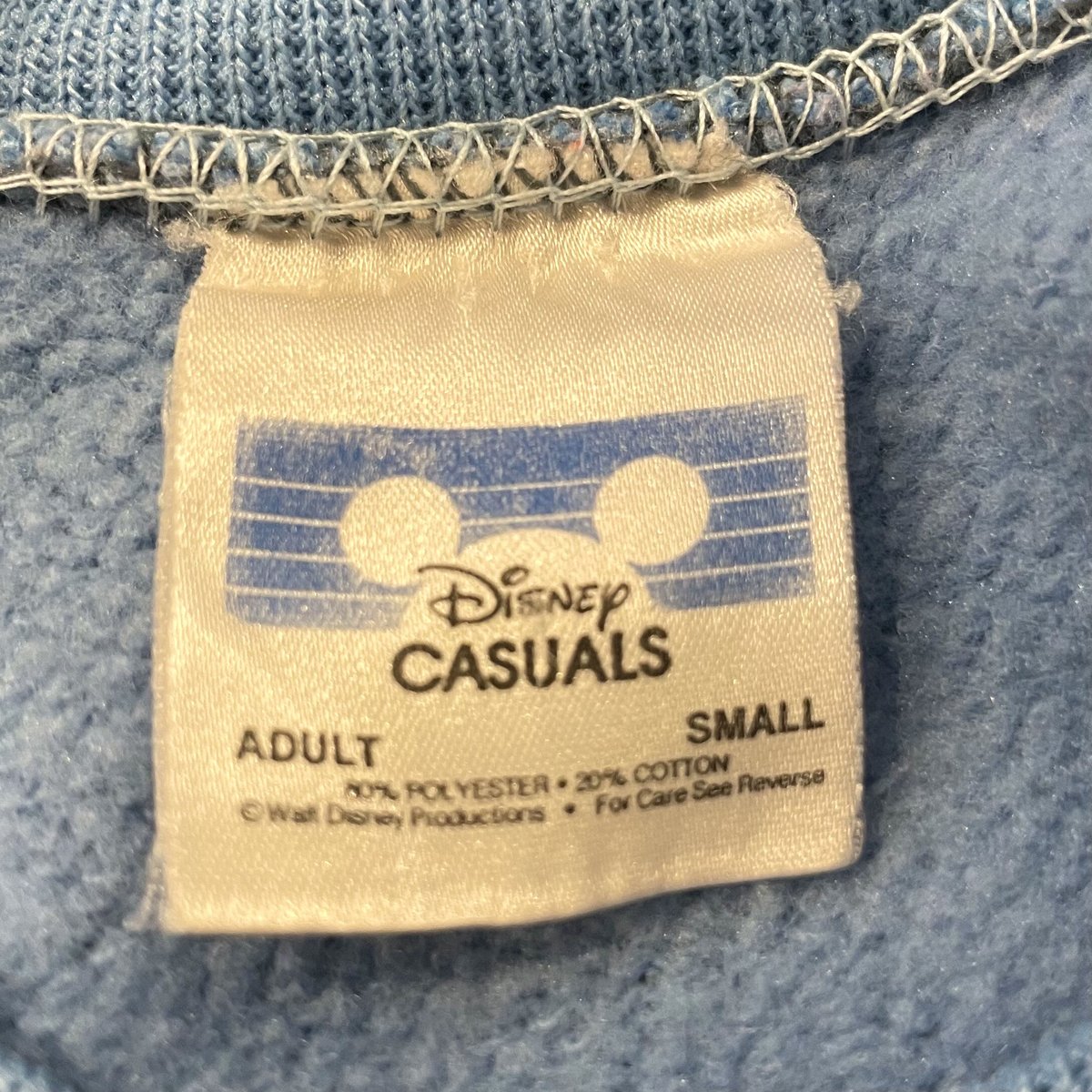 Disney CASUALS ミッキーマウス スウェット ラグランスリーブ Disney CASUALS ミッキーマウス スウェット ラグランスリーブ