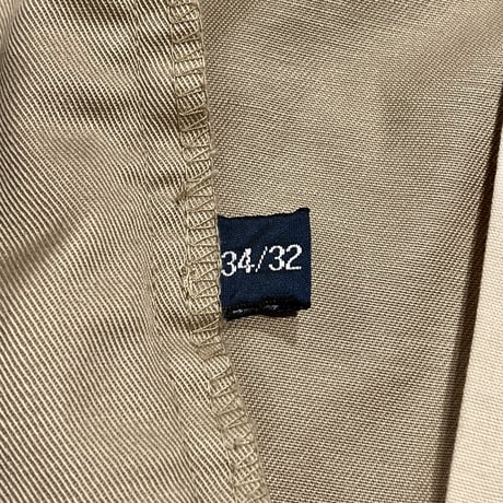 POLO by Ralph Lauren　チノパン　ポロチノ　ラルフローレン　タック入り　ベージュ　ANDREWPANT　(S3548)