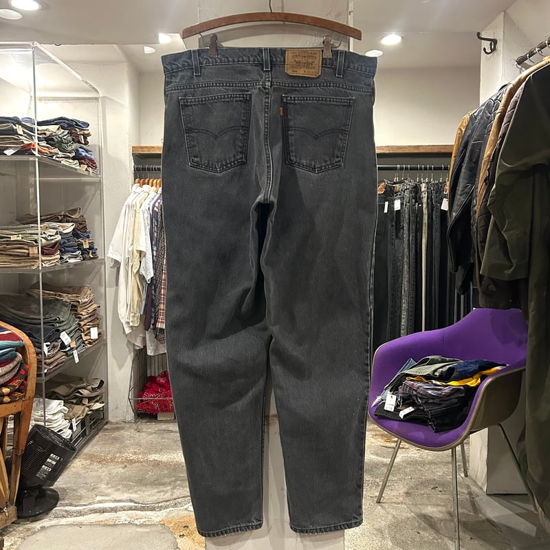 Levi's 40550 リーバイス ブラックデニムパンツ 37×31 USA製 Levi's 40550 リーバイス ブラックデニムパンツ 37×31 USA製