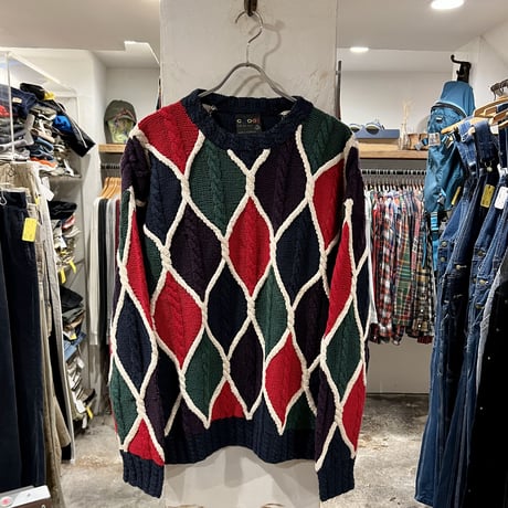 COOGI 3Dニット ジップアップ Sサイズ ブルゾン COOGI 3Dニット ジップアップ Sサイズ ブルゾン COOGI製