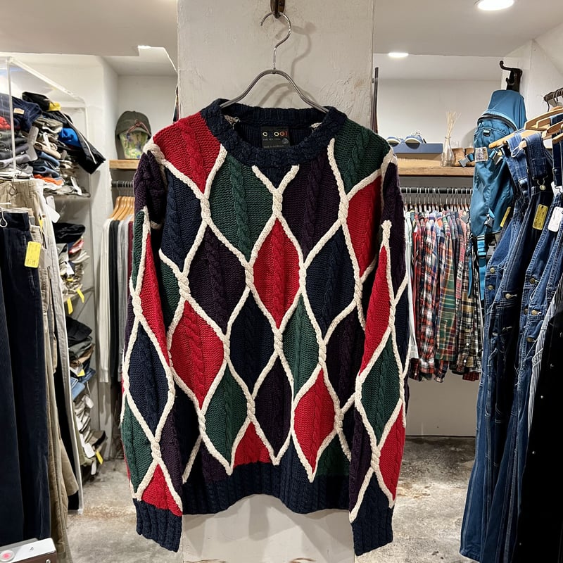 COOGI クージーニット クージー ピュアウール 3Dニット (S3141 COOGI クージーニット クージー ピュアウール 3Dニット (S3141