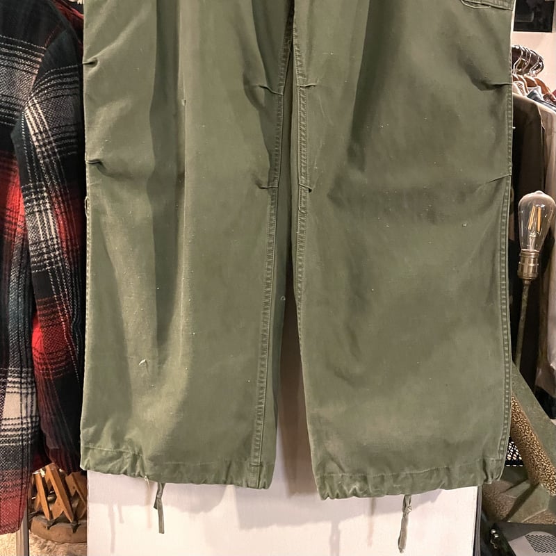 us militaly 50's M-1951 M-51 フィールドパンツ 50's U.S.ARMY M-51 フィールドパンツ 表記(REGULAR LARGE