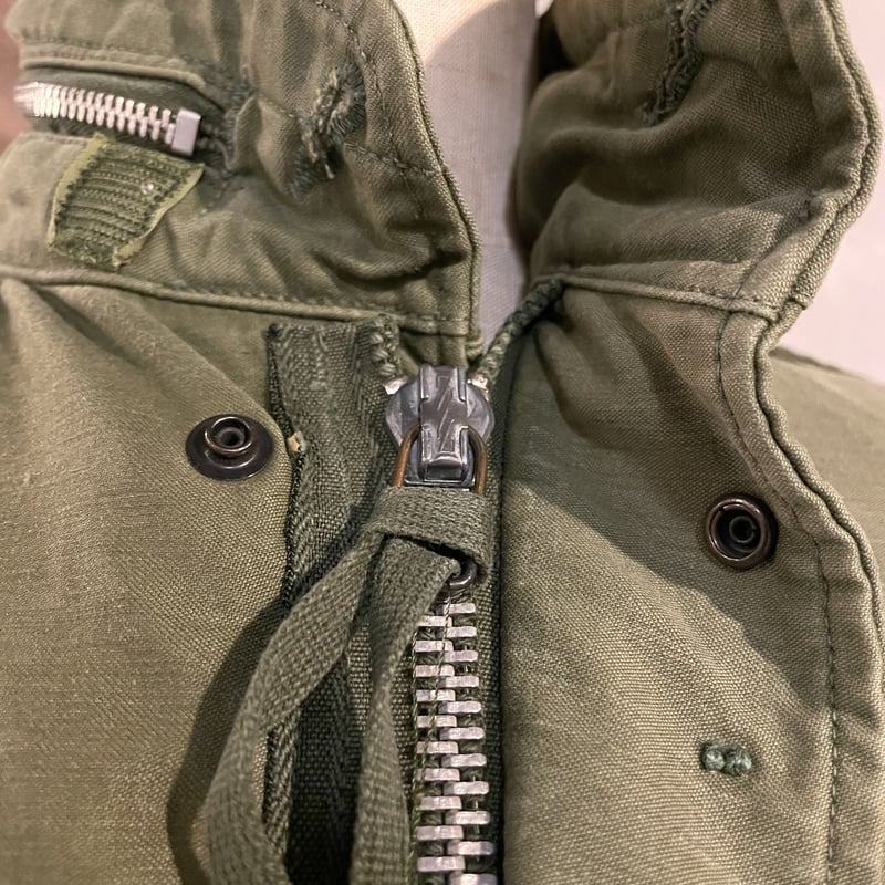 60s US ARMY M-65 Field Jacket 2ndタイプ アルミジップ フィー