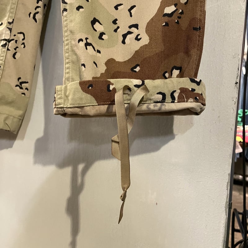 90s US ARMY 6Cデザートカモ BDUパンツ チョコチップ 1990年