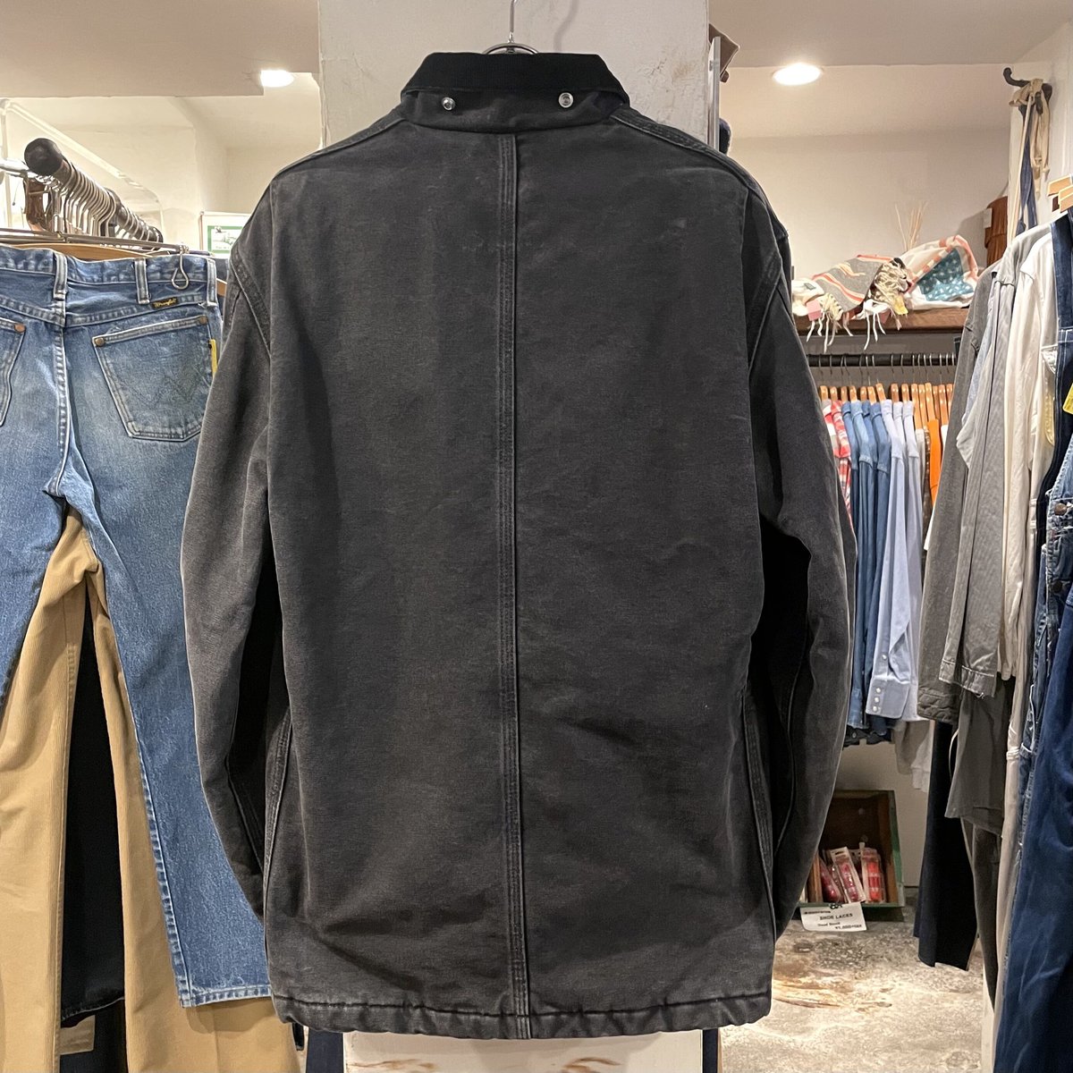 Carhartt トラディショナルコート ダック地 ブラック ワーク Carhartt トラディショナルコート ダック地 ブラック ワーク