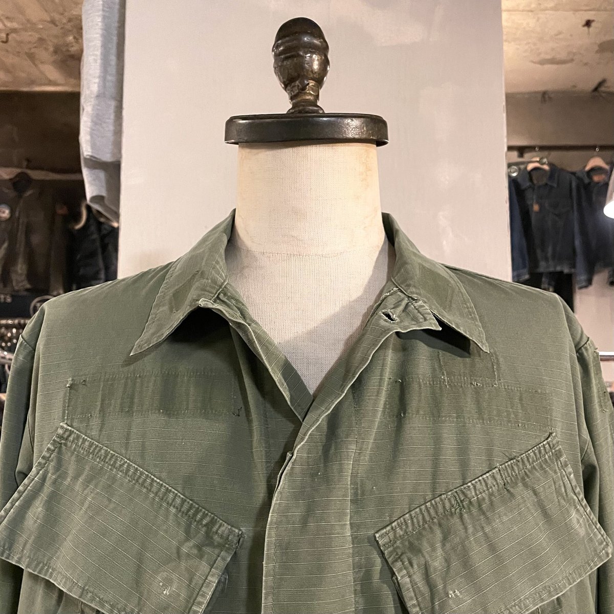 60s US ARMY Jungle Fatigue Jacket 5th Type ジャング