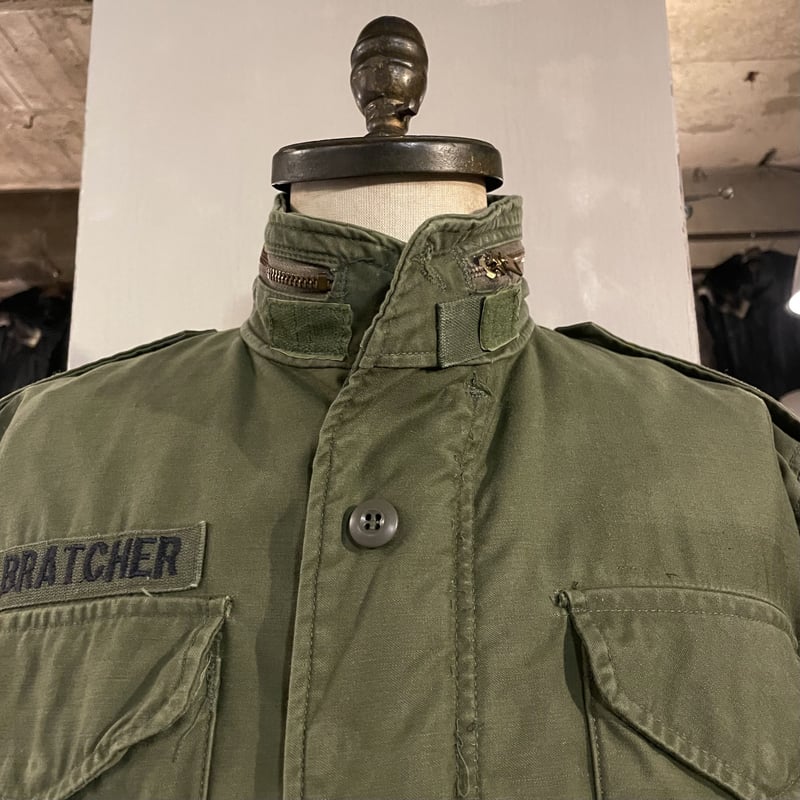 80s US ARMY M-65 Field Jacket 3rdタイプ ブラスジップ フィー