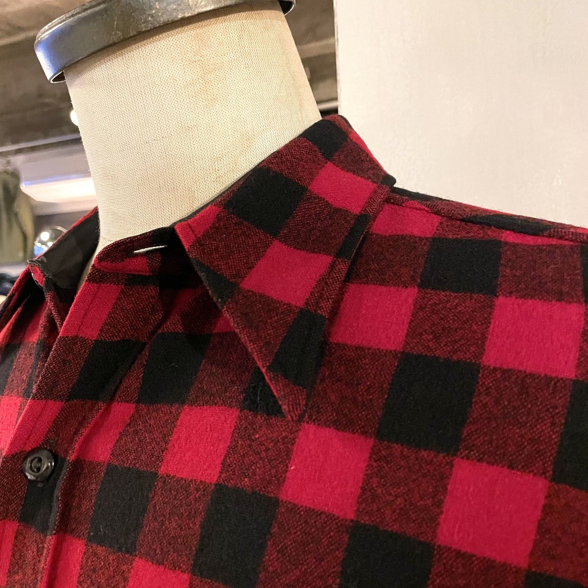 40s PENDLETON Vintage Wool Shirt ウールシャツ バッファローチ