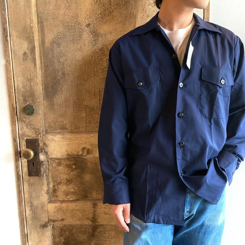 US NAVY ユーティリティシャツ DEAD STOCK ミリタリージャケット