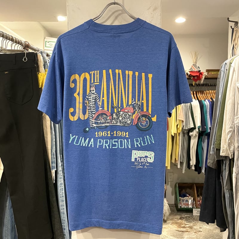 SCREEN STARS ショートスリーブTシャツ YUMA PRISON RUN 1991年