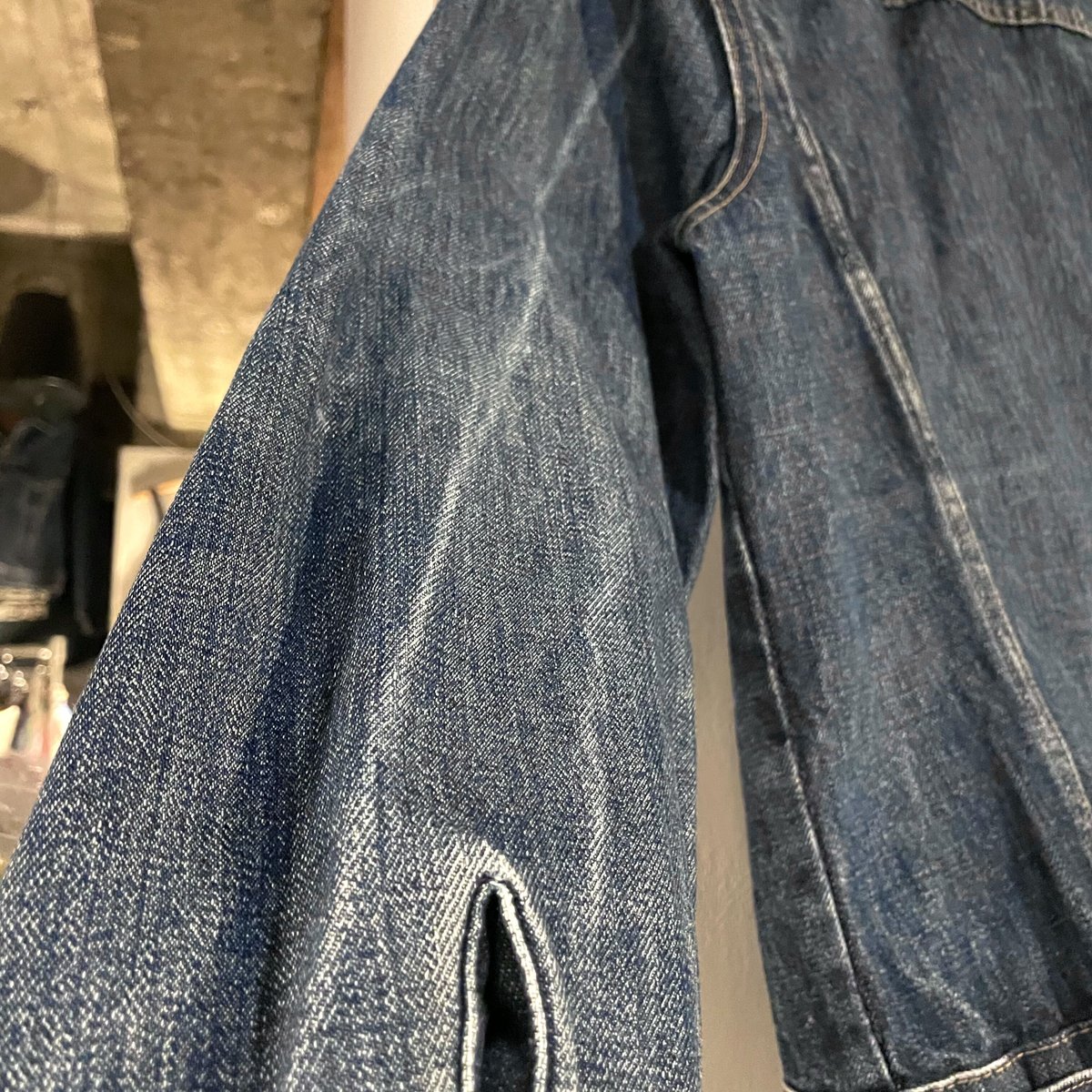 60s Vintage Denim Jacket 4th Type インディゴ染 ストア系 ヴ