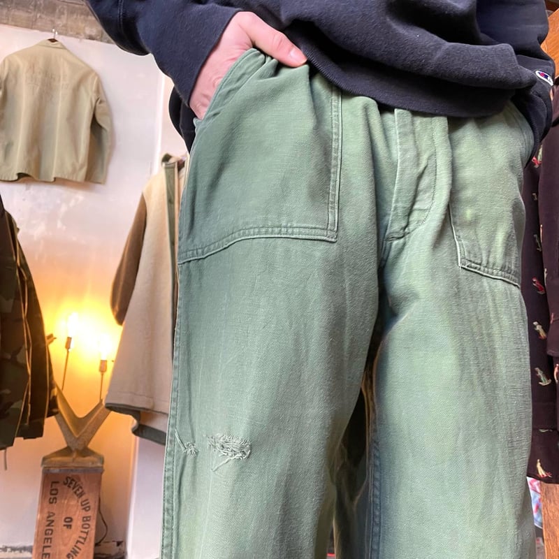 60s US ARMY ベイカーパンツ OG107 1968年 ミリタリーパンツ 60s US ARMY ベイカーパンツ OG107 1968年 ミリタリーパンツ