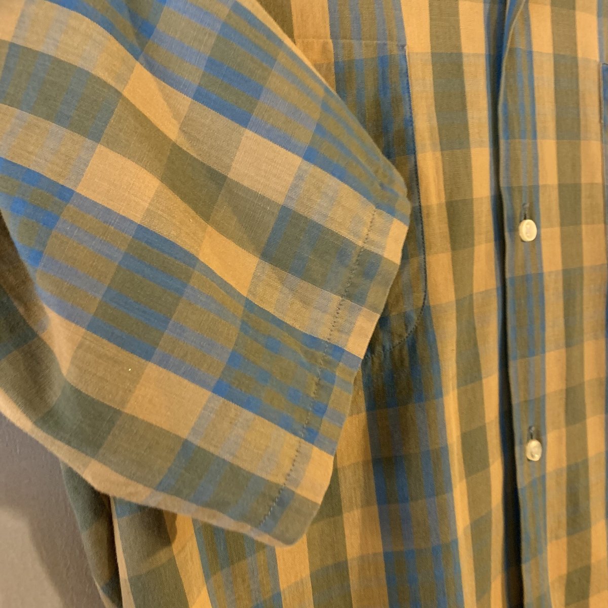60s McGREGOR オープンカラーシャツ ショートスリーブ チェック 60s McGREGOR オープンカラーシャツ ショートスリーブ チェック