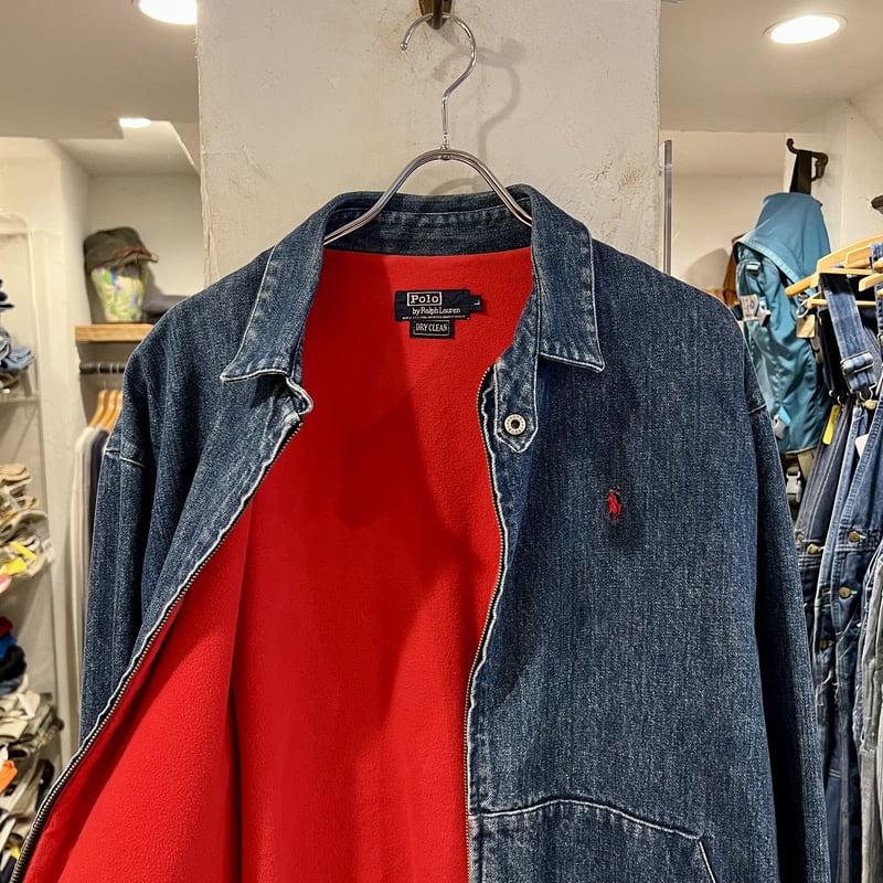 90s Polo Ralph Lauren スウィングトップ ラルフローレン デニム 90s Polo Ralph Lauren スウィングトップ ラルフローレン デニム