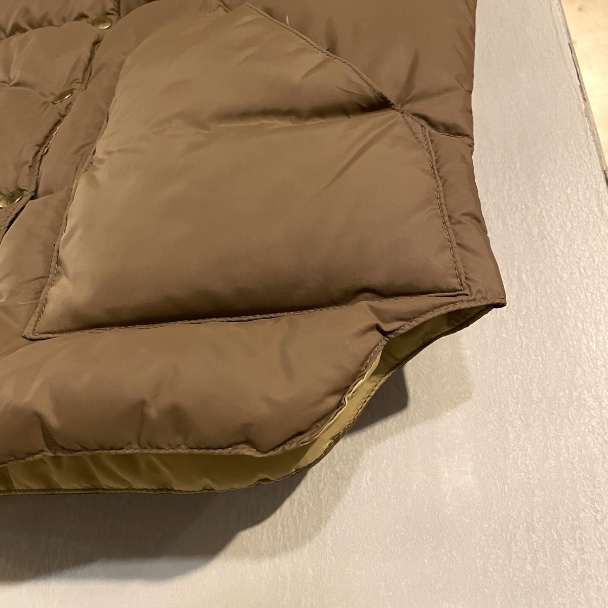 70s Rocky Mountain Featherbed Co. ダウンベスト USA製 グ 70s Rocky Mountain Featherbed Co. ダウンベスト USA製 グ