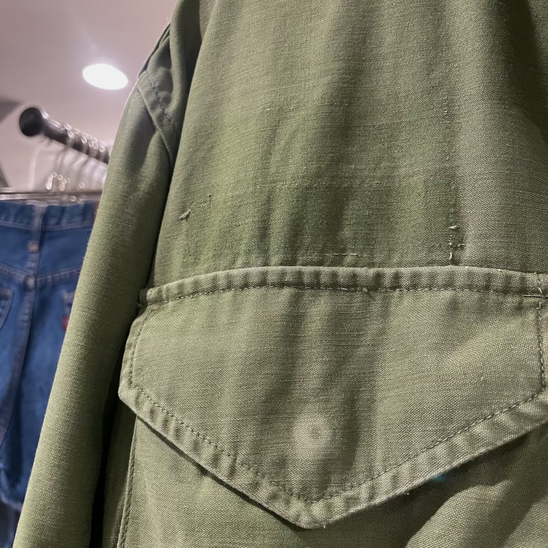 60s US ARMY M-65 Field Jacket 2nd type アルミジップ S