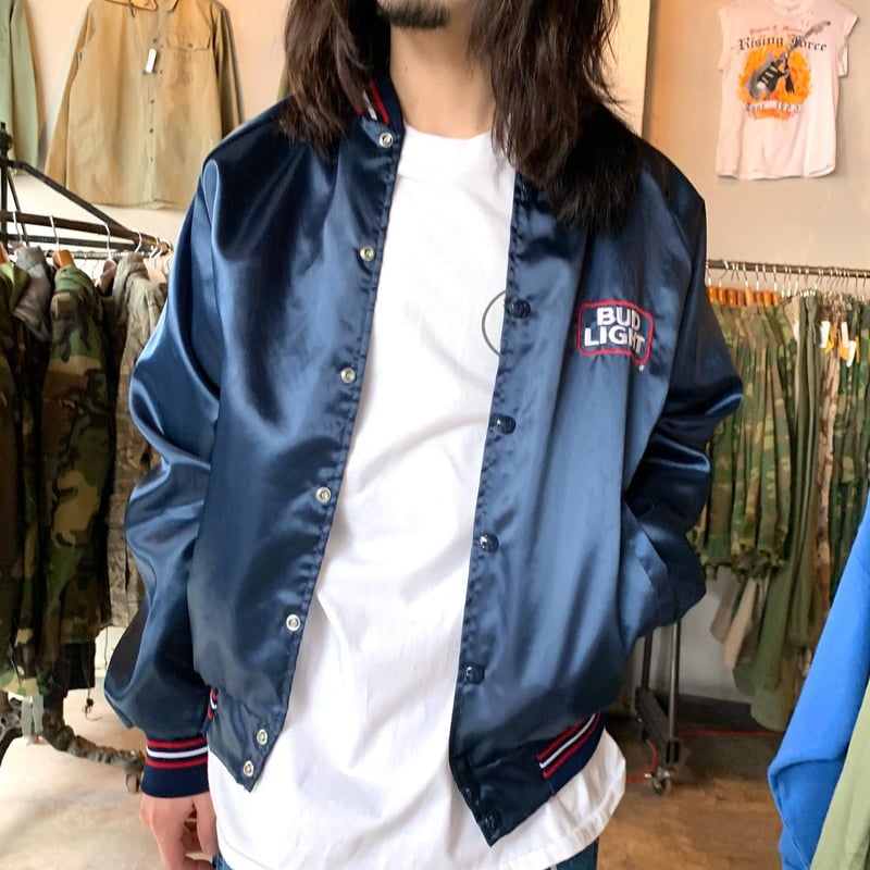 OFFCIAL PRODUCT BUD LIGHT ナイロンスタジャン DEAD STOCK 